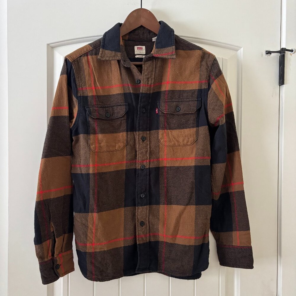 Levi's The Worker Standard Fit Plaid Flannel Shirt